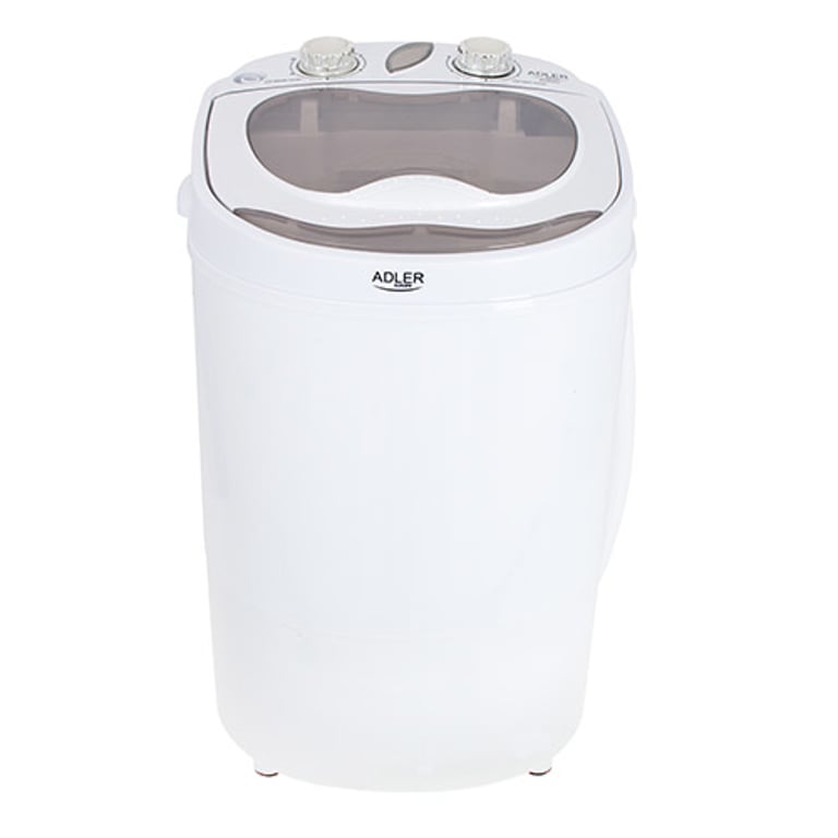 Adler AD 8055 pralka Od góry 3 kg Kremowy, Biały