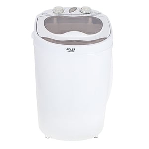 Adler AD 8055 pralka Od góry 3 kg Kremowy, Biały
