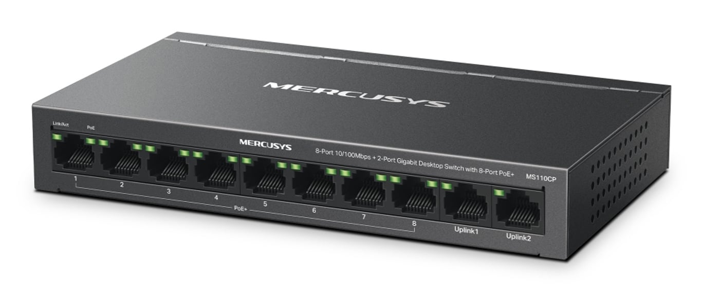 фото Комутатор керований Mercusys MS110CP