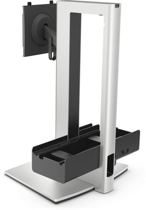 DELL Pro Slim OSS25 68,6 cm (27") Schreibtisch Schwarz, Silber