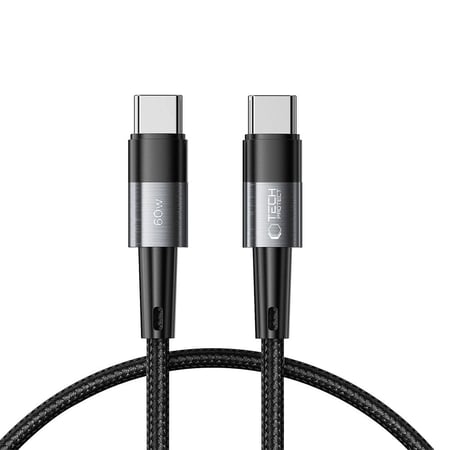 Tech-Protect 5906203699469 kabel USB 1 m USB C 0,48 Gbit/s 60 W Szary
