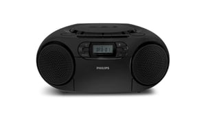 Philips TAZ2500/10 CD-Player, schwarz, tragbarer CD-Player