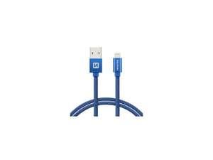 Swissten 71523208 kabel Lightning 1,2 m Niebieski