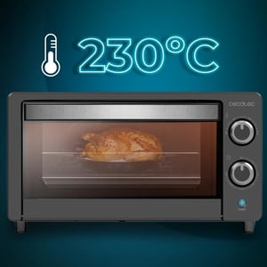 Cecotec 03816 piekarnik 10 l 1000 W Czarny