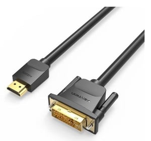 Vention ABFBJ kabeladapter 5 m HDMI typ A (standard) DVI svart