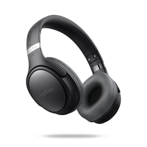 Veho ZB-4 Wired and Wireless Headset Headband Calls/Music USB Type-C Bluetooth Black, Gray