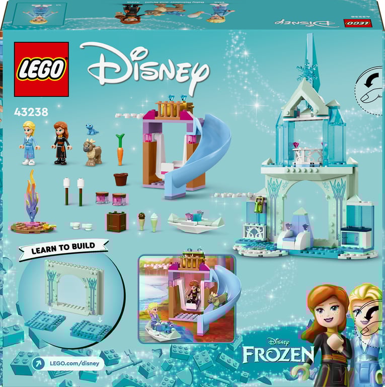 фото Блоковий конструктор LEGO Disney Princess Крижаний палац Ельзи (43238)