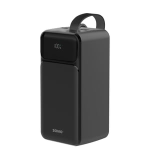 Savio BA-14 bank mocy Litowo-polimerowy (LiPo) 50000 mAh Czarny