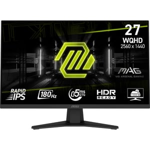 MSI MAG 274QF monitor komputerowy 68,6 cm (27") 2560 x 1440 px Wide Quad HD LCD Czarny