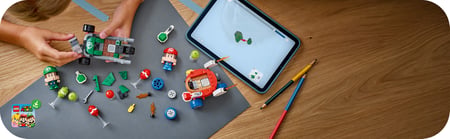 LEGO Super Mario Mario Kart™ – Baby Mario kontra Baby Luigi