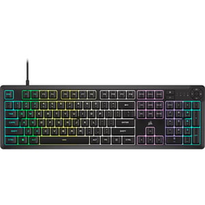 Corsair K55 CORE RGB Gaming-Tastatur USB QWERTY US-Englisch Schwarz