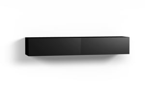 Tuckano Szafka RTV NEGRO 180x40xH.30 czarny/czarny mat