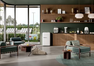Smeg SKC01WHM saturator Plastik Biały