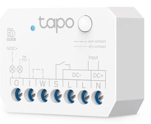 TP-Link TAPO S110E(UN) smart hem – styrenhet med 7-kanals omkopplingsmekanism.