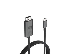 LINQ LQ48026 adapter kablowy 2 m USB Type-C HDMI Czarny