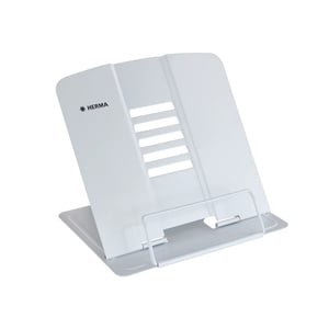 HERMA 19963 Book Stand, White Metal
