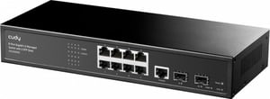 Cudy GS2008S2 Managed L2 Gigabit Ethernet (10/100/1000) Network Switch, 1U, Black