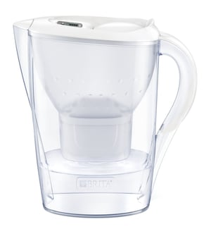 Brita Marella Dzbanek z filtrem do wody 2,4 l Przezroczysty, Biały