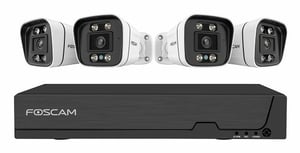 Foscam FN9108E-B4-2T zestaw do monitoringu wideo Przewodowa 8 kan.