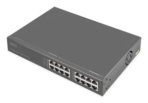 Digitus Injektor 8-portowy Gigabit Ethernet PoE+, 802.3bt, 250 W