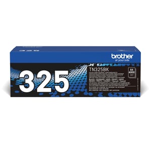 Brother TN-325BK tonerkassett, 1 st. Original, svart