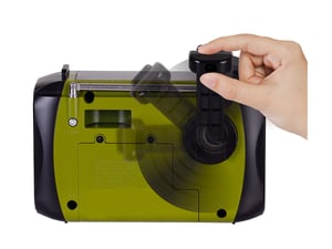 Trevi RA 7F30 BT Przenośny Analogowy Czarny, Zielony