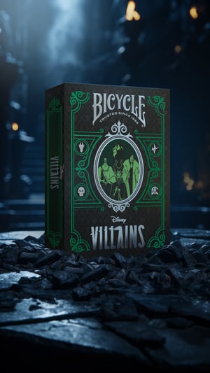 Bicycle Disney Villains karta do gry 56 szt.