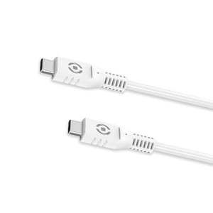 Celly USBCUSBCWH 1 m USB-C Cable, White