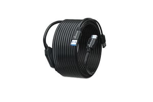 MediaRange MRCS243 USB-kabel USB 3.2 Gen 1 (3.1 Gen 1) 10 m 2 x USB A USB A Svart