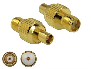DeLOCK 89988 R-SMA coaxial connector, 1 pc., 50 Ω