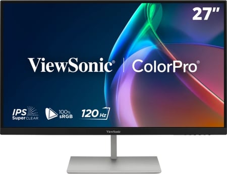 Viewsonic VP Series VP2766-2K monitor komputerowy 68,6 cm (27") 2560 x 1440 px Quad HD LED Srebrny, Czarny