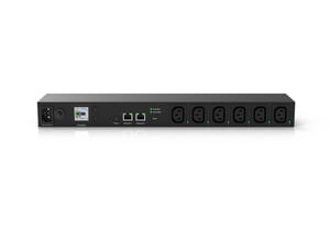 EnGenius ECP106-INT rozdzielacz zasilania PDU 6 x gniazdo sieciowe 1U Czarny
