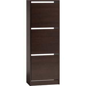 Topeshop B3 WENGE Closed Shoe Organizer