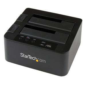 StarTech SDOCK2U33RE duplicator HDD/SSD-duplicator Svart 1 kopia