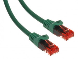 Maclean MCTV-303 G Network Cable, Green, 3 m, Cat6 U/UTP (UTP)
