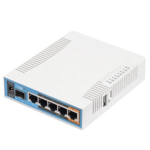 Mikrotik hAP ac 500 Mbit/s Weiß, PoE-Unterstützung
