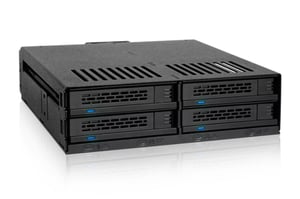 Icy Dock MB324SP-B macierz dyskowa 0 TB Desktop Czarny
