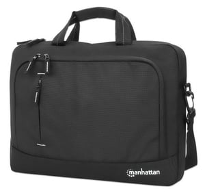 Manhattan 440363 35.8 cm (14.1") Laptop Bag Messenger Style Black