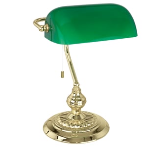 EGLO BANKER lampa stołowa E27 60 W Mosiądz