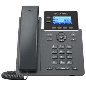 Grandstream Networks GRP2602G telefon VoIP Czarny 2 linii LCD Wi-Fi