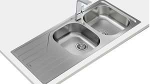 Teka UNIVERSE 80 T-XP 2C 1E Aufsatzspüle, rechteckig, Edelstahl