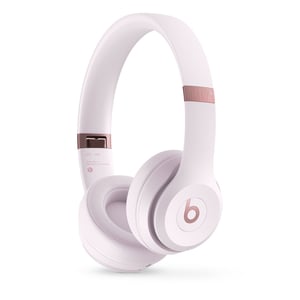 Apple Beats Solo 4 Słuchawki Przewodowy i Bezprzewodowy Opaska na głowę Połączenia/muzyka USB Type-C Bluetooth Różowy