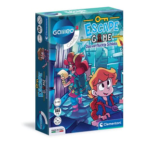 Clementoni 59225 brädspel Escape Game Kortspel Pedagogiskt