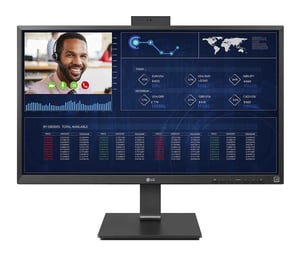 LG 27CQ651I-6P Intel® Pentium® N6005 68.6 cm (27") 1920 x 1080 px All-in-One thin client 8 GB DDR4-SDRAM 16 GB eMMC Wi-Fi 6 (802.11ax) Black