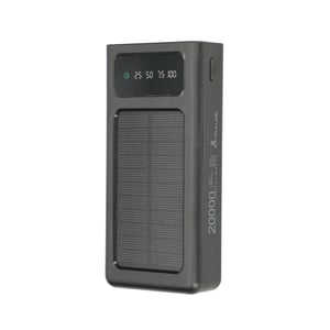 Extralink Powerbank EPB-092 20000mAh Black Solar Power Bank, USB-C