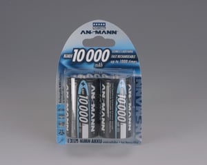 Ansmann 10000 mAh – Mono / D / HR20 Nickel-Metallhydrid (NiMH)