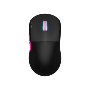 HATOR Quasar 2 Ultra 4K Drahtlose Gaming-Maus für beidhändige Nutzung, RF, Bluetooth und USB Typ C, optisch 26000 DPI