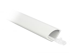 DeLOCK Korytko kablowe, kątowe 56 x 32 mm - długość 1 m białe