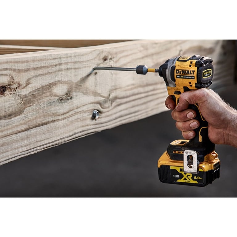 DeWALT DCF850N-XJ wkrętak zasilany/zakrętark udarowy 3250 RPM Czarny, Żółty
