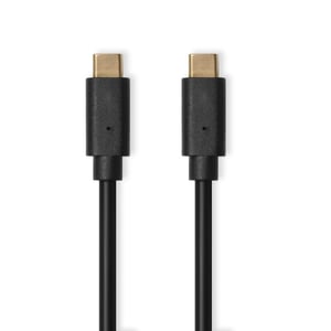 Port Designs 900074 kabel USB 1 m USB C 10 Gbit/s 60 W Czarny